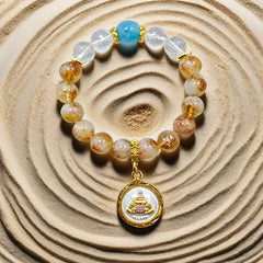 Starlit Depths & Ocean Soul Lahu Crystal Bracelet