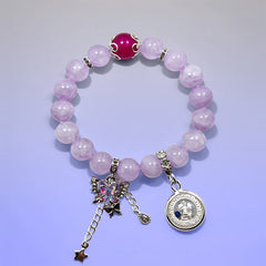 Purple Dream & Mystic Rhythm - Phra Phrom Crystal Bracelet