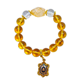 Golden Aura Fortune Turtle Bracelet