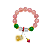 Golden Lucky Gourd Protection Energy Bracelet
