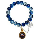 Sapphire Dream Gold Paste Bracelet
