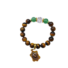 Abundance Aura Tiger Eye Bracelet