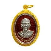 LP Khoon Half-Statue with Red Dragon Tooth