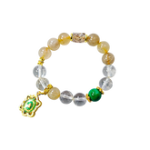 Golden Light Dragon Turtle Wealth Guard Bracelet