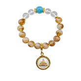 Starlit Depths & Ocean Soul Lahu Crystal Bracelet