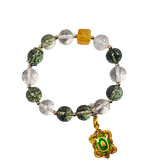 Green Phantom & Wealth Guardian Turtle Bracelet