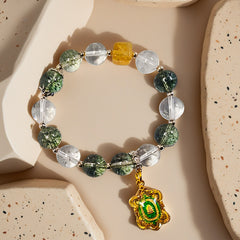 Green Phantom & Wealth Guardian Turtle Bracelet