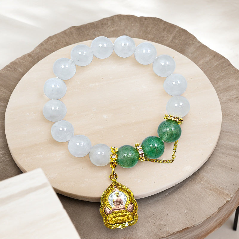Jade Moon Luang Phor Rui Bracelet