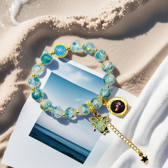 Gold & Jade Starry Glaze Bracelet