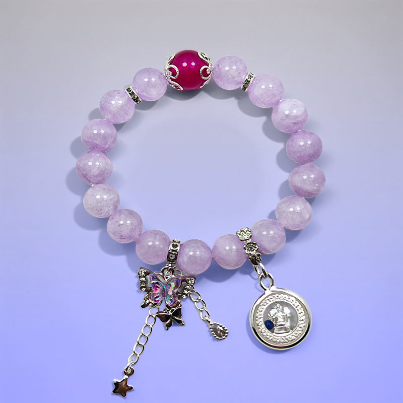 Purple Dream & Mystic Rhythm - Phra Phrom Crystal Bracelet