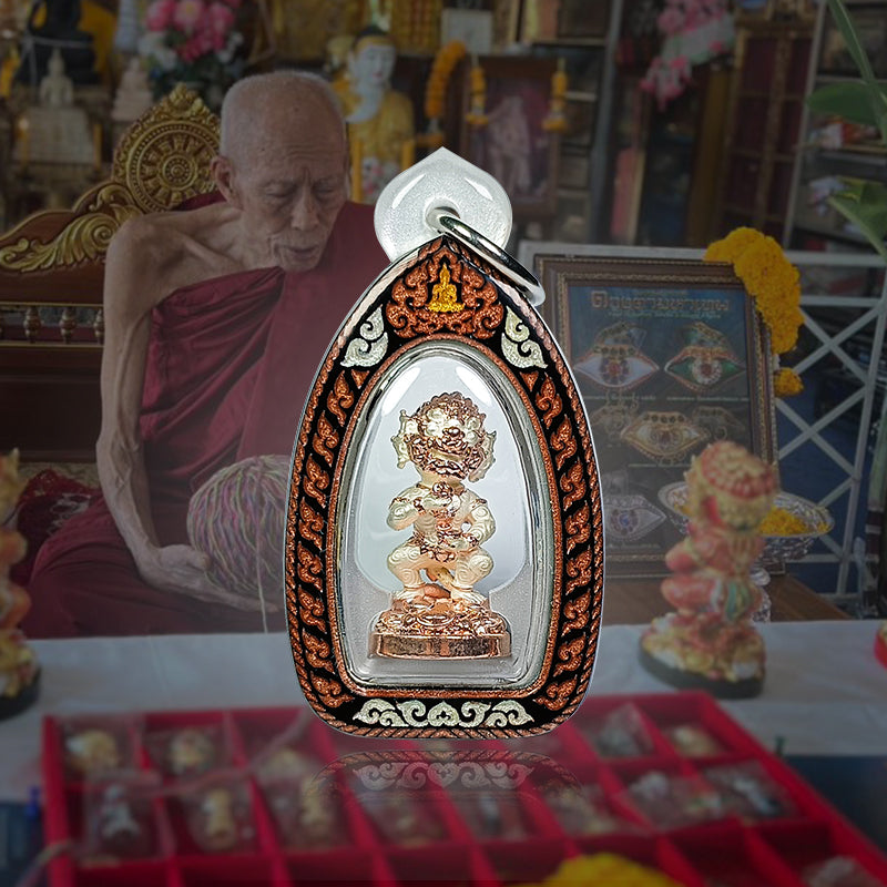 Maha Wealth Edition Mini Standing Five-Eyes Four-Ears