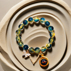 Gold & Starry Night Bracelet