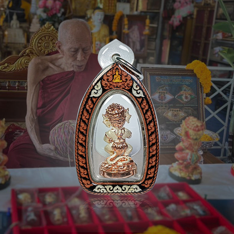 Maha Wealth Edition Mini Standing Five-Eyes Four-Ears