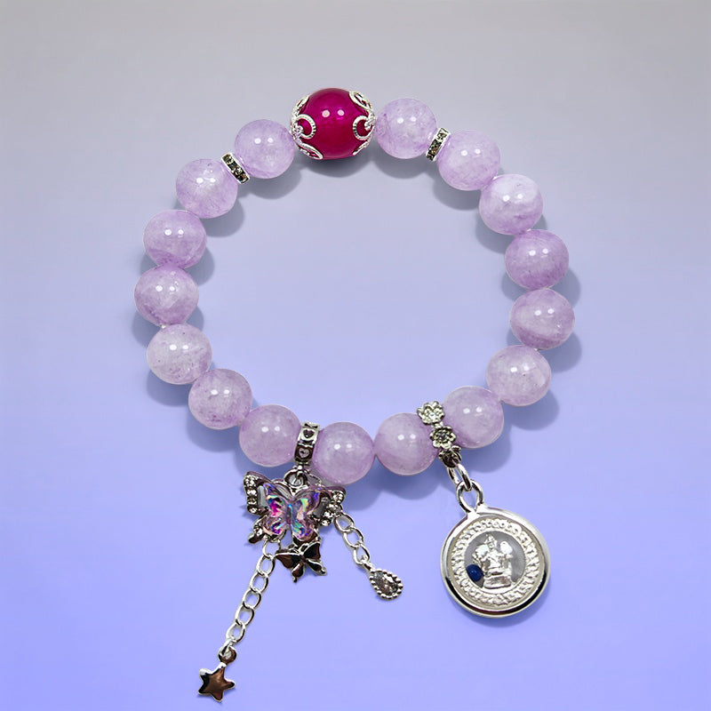Purple Dream & Mystic Rhythm - Phra Phrom Crystal Bracelet