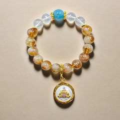Starlit Depths & Ocean Soul Lahu Crystal Bracelet