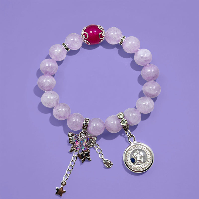 Purple Dream & Mystic Rhythm - Phra Phrom Crystal Bracelet
