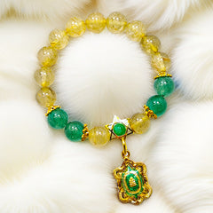 Prosperity Guardian Turtle Talisman Bracelet