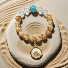 Starlit Depths & Ocean Soul Lahu Crystal Bracelet