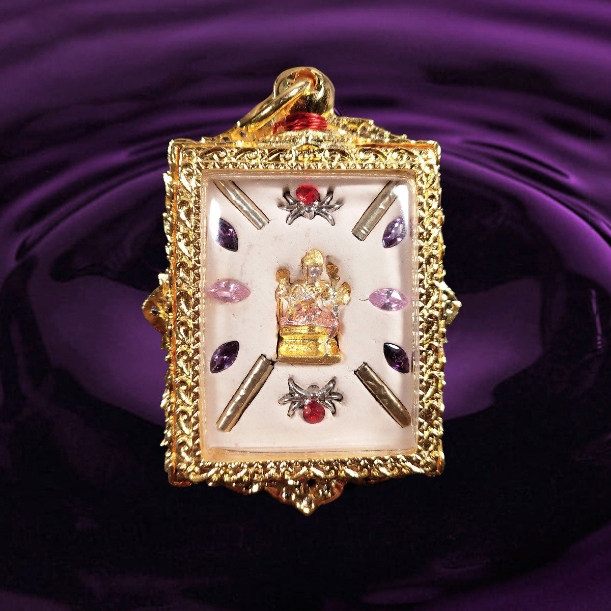 Purple Butterfly Locket