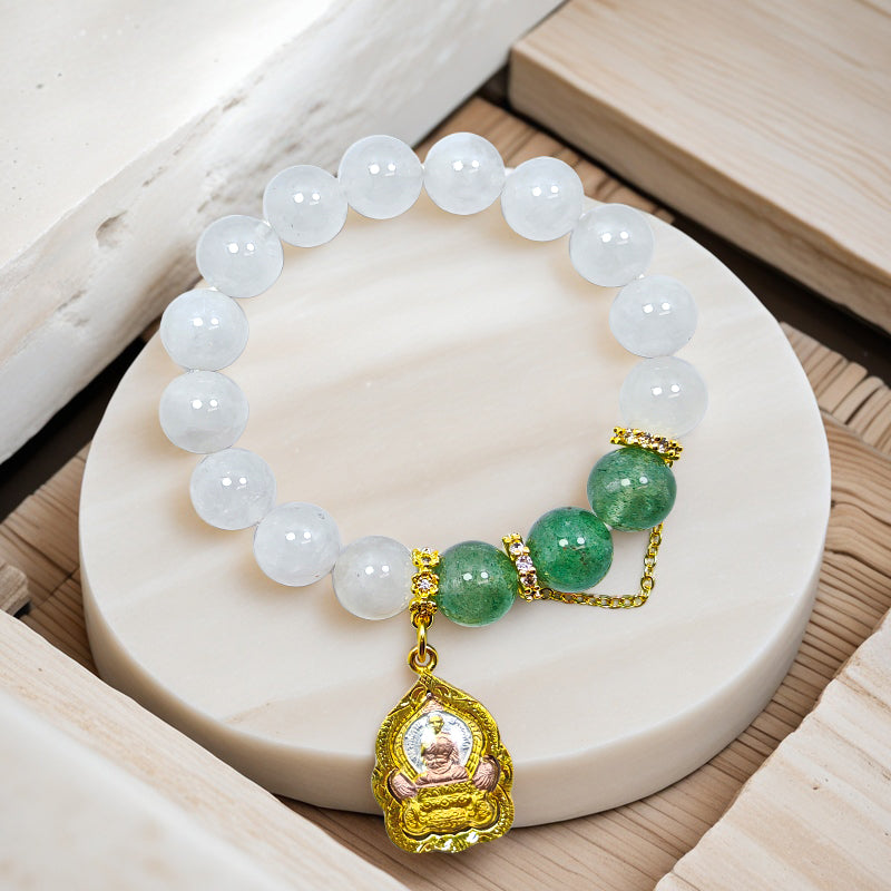 Jade Moon Luang Phor Rui Bracelet