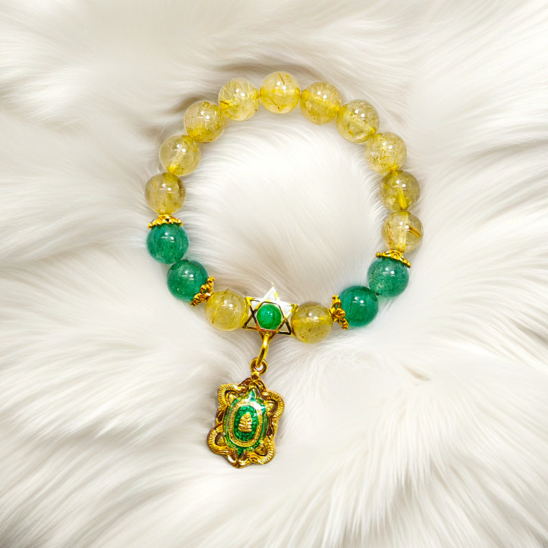 Prosperity Guardian Turtle Talisman Bracelet