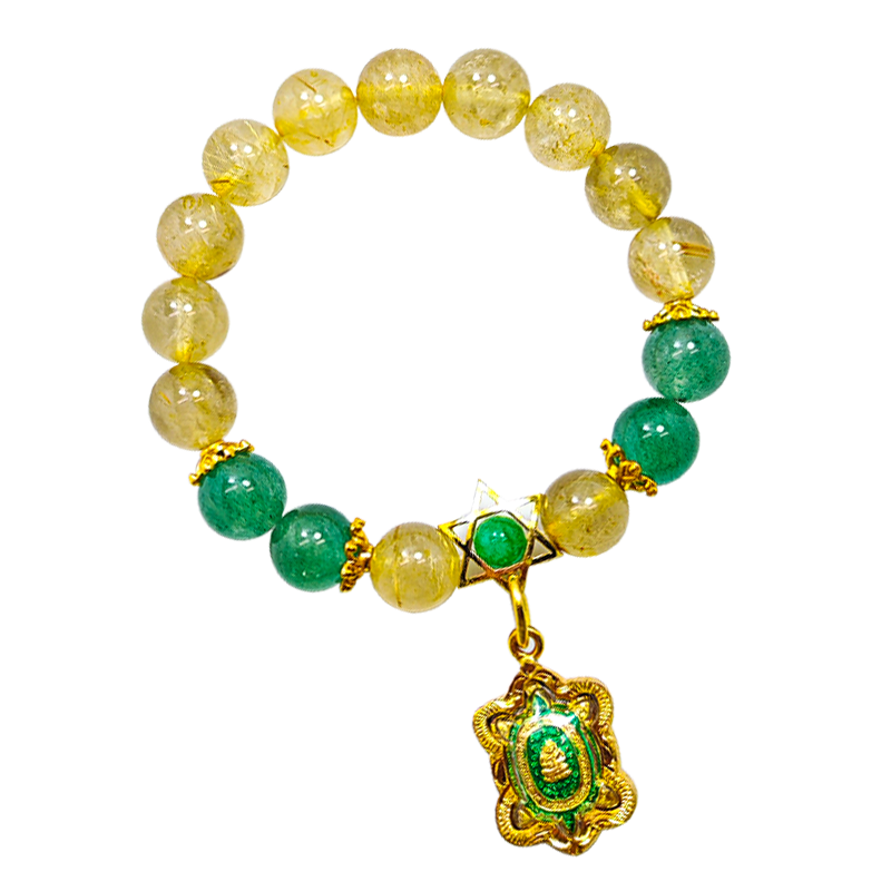 Prosperity Guardian Turtle Talisman Bracelet