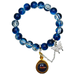 Sapphire Dream Gold Paste Bracelet