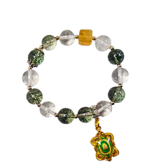 Green Phantom & Wealth Guardian Turtle Bracelet