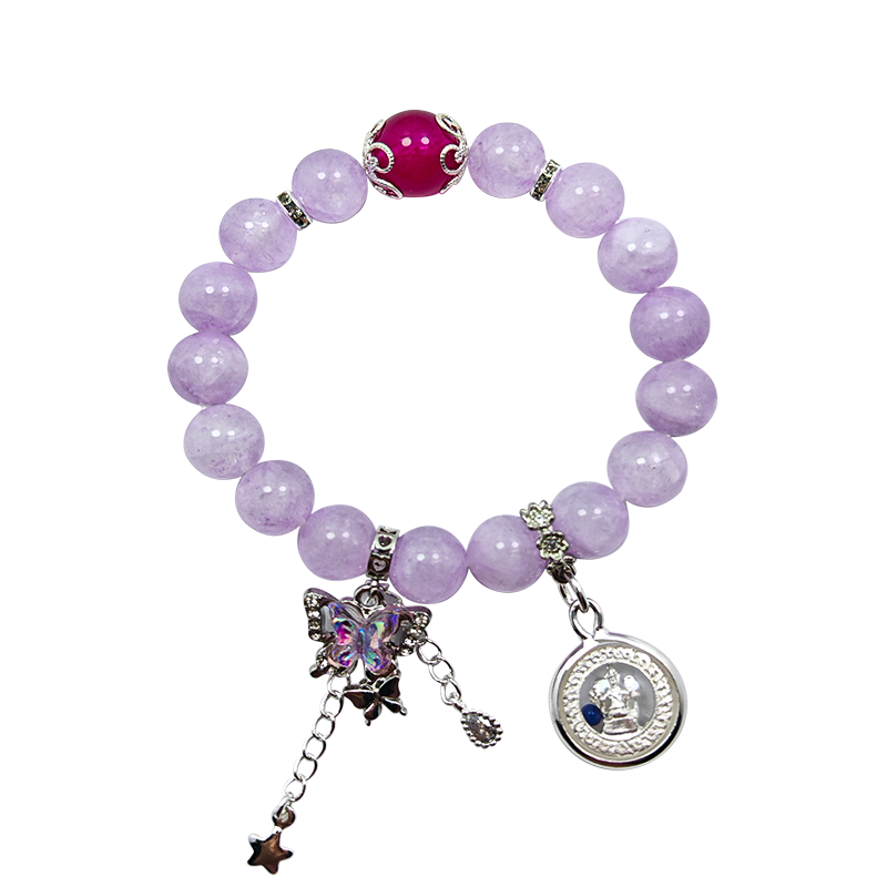 Purple Dream & Mystic Rhythm - Phra Phrom Crystal Bracelet