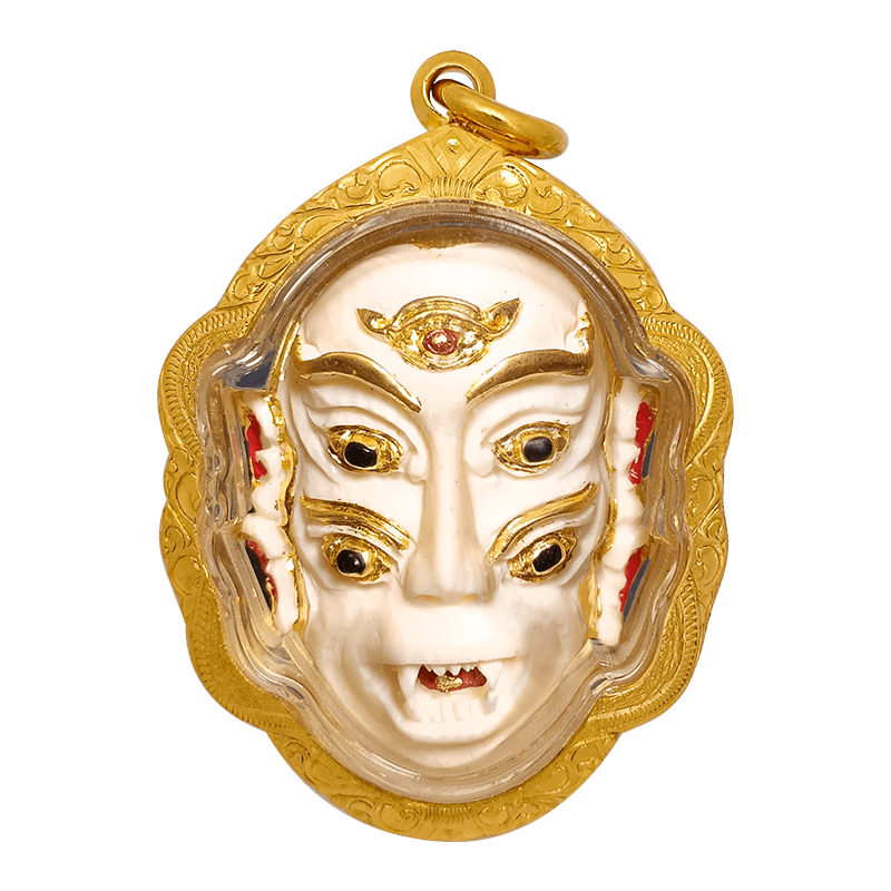 Ivory Five-Eyes Four-Ears Mask (Ruay Ruay Ruay Series)